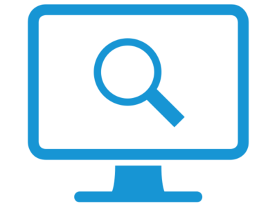 Deep Search Portal | Icon blue EN